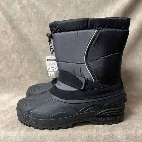 Temp Rated-5FTR Black And Grey Men’s Boots Size 13 New - Picture 1 of 9